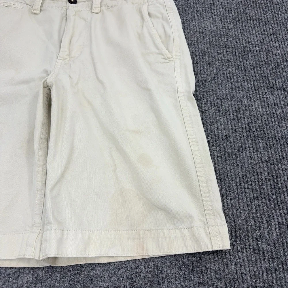 American Eagle Outfitters Shorts Mens 32 Khaki Cotton Longer Length Classic